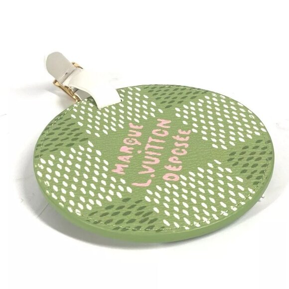 LOUIS VUITTON GI1063 Damier-Golf Bag Tag Golf Tees Bag Charm Key Holder Unused - Picture 3 of 10